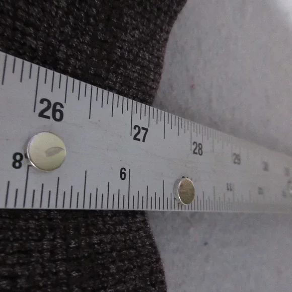 Eddie Bauer Henley Shirt‎ Men Brown Waffle Knit Button Preppy Base Layer Comfort - Picture 8 of 10